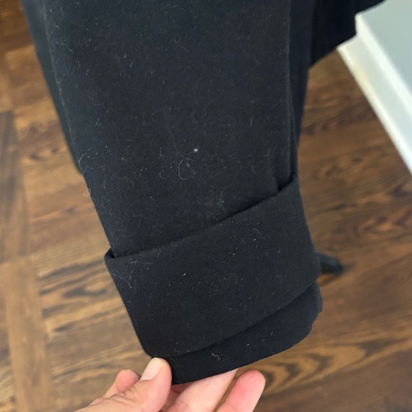 J. Crew Black Hooded Coat with Toggles - Picture 4 of 7